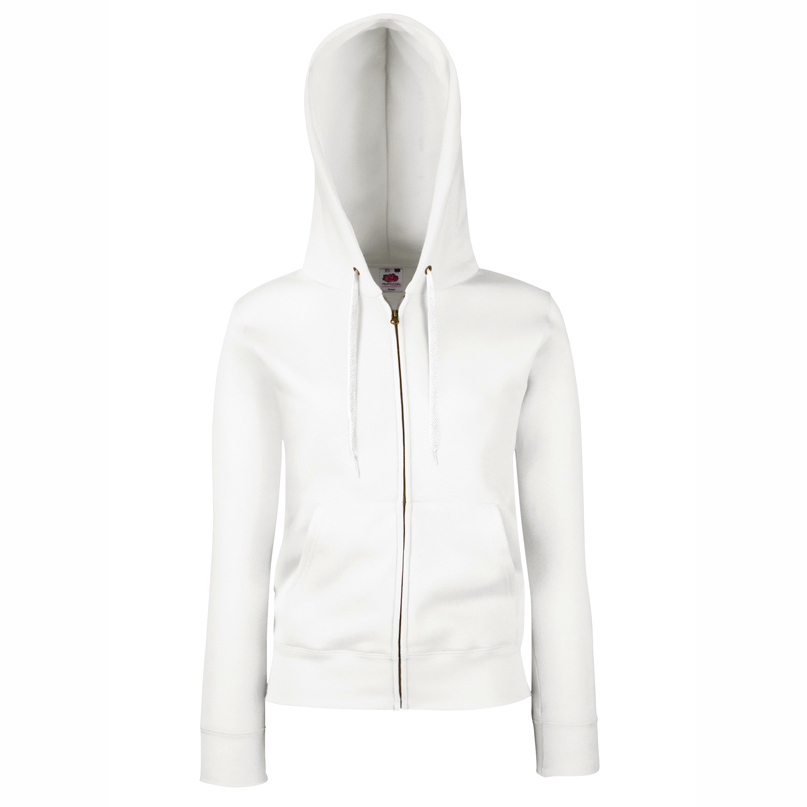 62118-LADY-FIT PREMIUM HOODED SWEAT JACKET